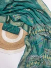 Kt 2128 Soft Georgette Zari Border Saree
